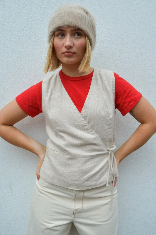 ICHI Zahra Birch Waistcoat European