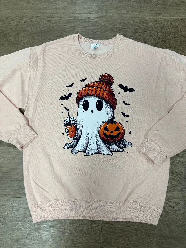 Batty ghost sweatshirt Vintage Women's 1970S 