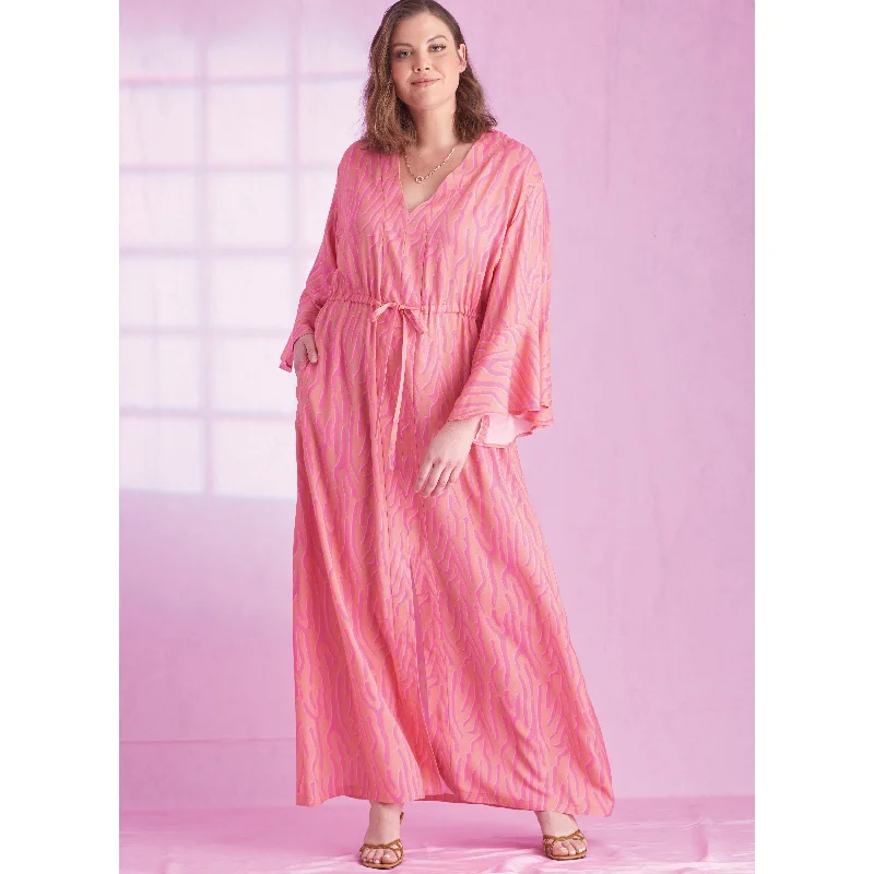 Simplicity Sewing Pattern 9603 Women's Caftans and Wraps Gym