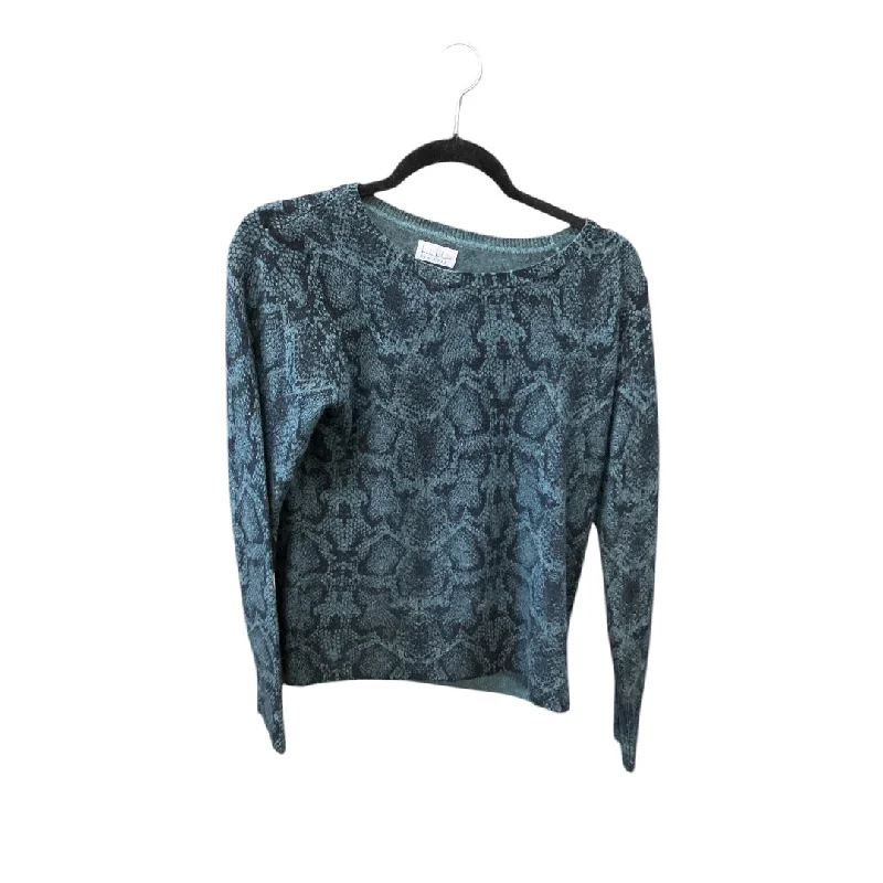 Top Long Sleeve By Nicole By Nicole Miller In Green, Size: L Stylish Women's Tropical 