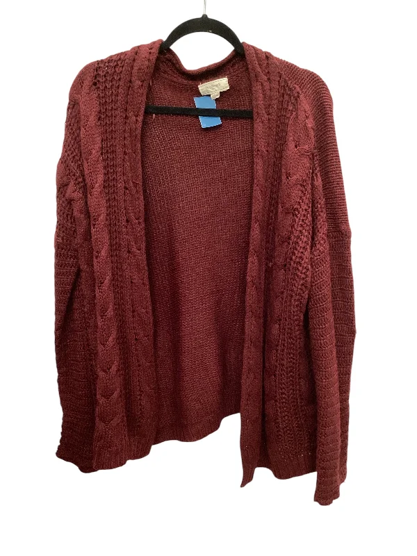 Cardigan By No Comment In Red, Size: L Elegant Women's Formal 