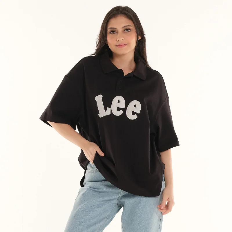 FITS 'EM ALL OVERSIZED POLO SHIRT (GENDERLESS) Refined Women's Hand - crafted