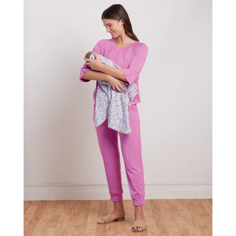 Simplicity 9556 Misses' Nursing Tops, Pants, Shorts and Blanket pattern Unique Women's Upcycled
