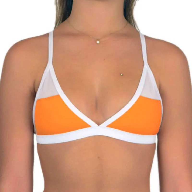 Peach Orange Tops - Final Sale (Defective) Earthy Women's Hemp - based