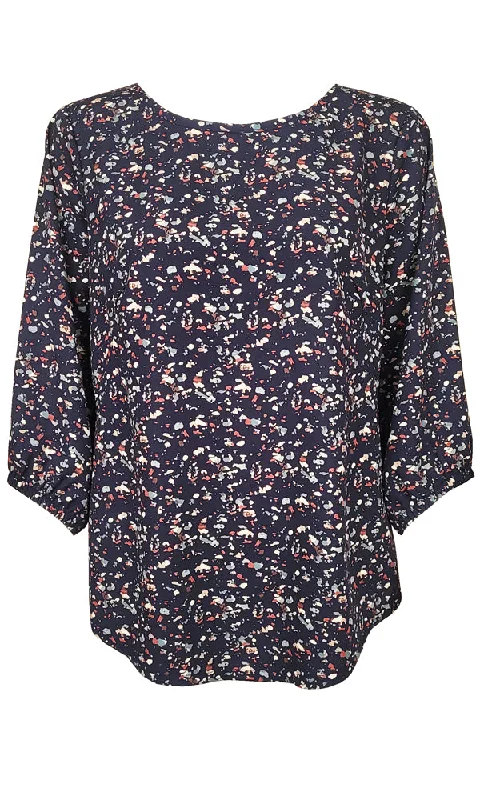SOLO Granite Blouse (3cols) - FINAL SALE Hip Women's Retro
