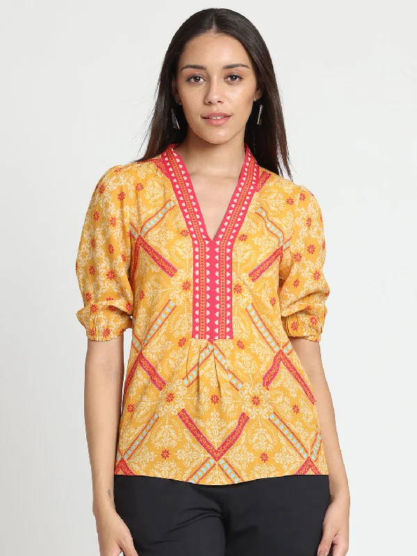 Simone Top Vintage Women's 1970S 