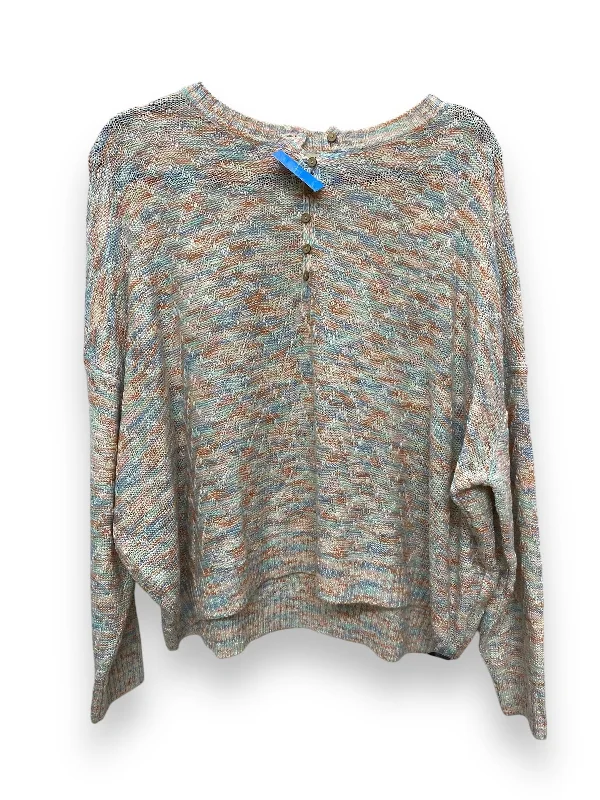 Top Long Sleeve By Listicle In Multi-colored, Size: M Sustainable Organic